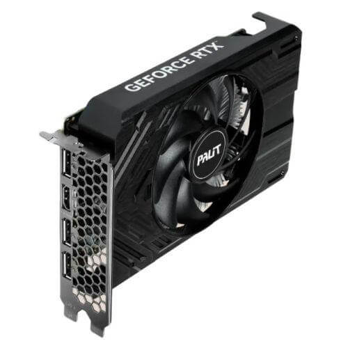 Palit RTX4060 StormX, PCIe4, 8GB DDR6, HDMI, 3 DP, 2460MHz Clock,