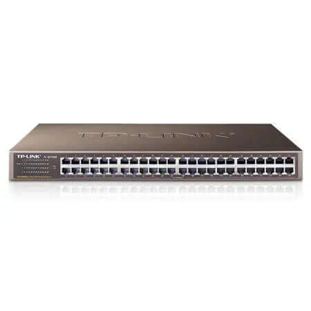 TP-LINK (TL-SF1048) 48-Port 10/100 Unmanaged Rackmount Switch, Steel £ 77.99 X-Case