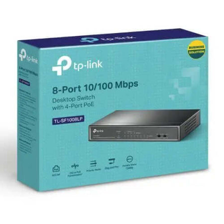 TP-LINK (TL-SF1008LP) 8-Port 10/100Mbps Unmanaged Desktop Switch, £ 29.11 X-Case