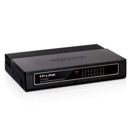 TP-LINK (TL-SF1016D) 16-Port 10/100Mbps Unmanaged Desktop Switch, £ 18.62 X-Case