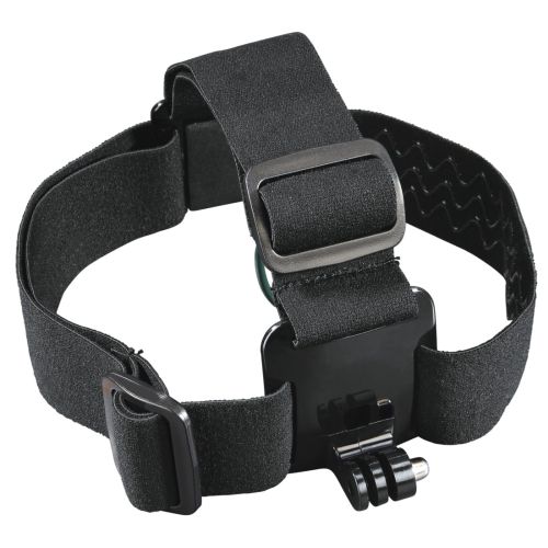 Hama Head Strap Mount for GoPro and Action Cameras, Elastic-0