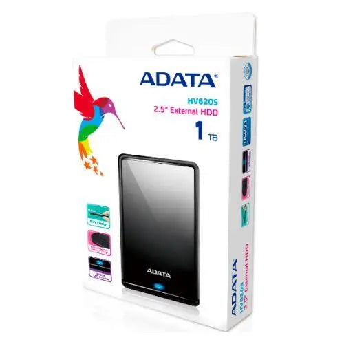 ADATA 1TB HV620S Slim External Hard Drive, 2.5", USB 3.2, 11.5mm £ 39.29 X-Case