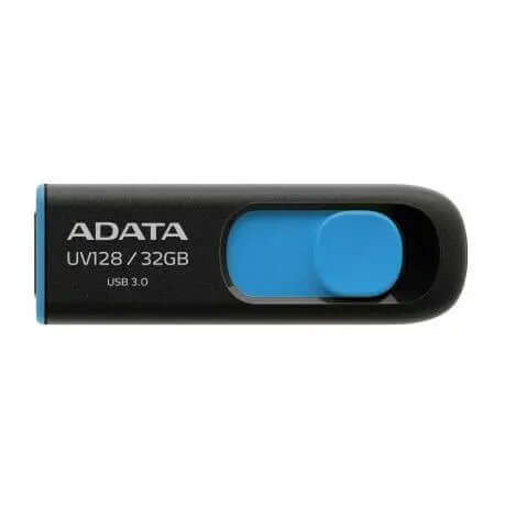 ADATA 32GB USB 3.0 Memory Pen, UV128, Retractable, Capless, Black & £ 2.97 X-Case