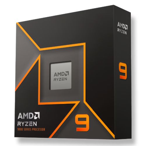 AMD Ryzen 9 9900X CPU, AM5, 4.4GHz (5.6 Turbo), 12-Core, 120W, 76MB Cache, 4nm, 9th Gen, Radeon Graphics, NO HEATSINK/FAN-0