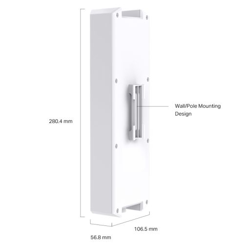 TP-LINK (EAP623-OUTDOOR HD) Omada AX1800 Indoor/Outdoor Wi-Fi 6 Access Point, Dual Band, OFDMA, MU-MIMO, 1024-QAM, PoE+, Mesh-5