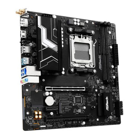 Asrock B850M-X WIFI, AMD B850, AM5, Micro ATX, 2 DDR5, HDMI, DP, Wi-Fi 6E, 2.5G LAN, 2x M.2-1