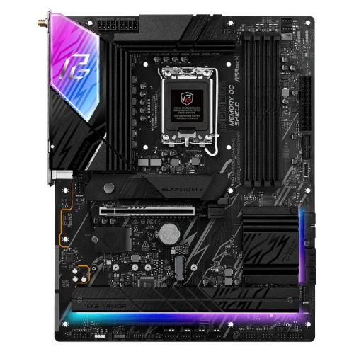 Asrock B860 LIGHTNING WIFI, Intel B860, 1851, ATX, 4 DDR5, HDMI, DP, TB4, Wi-Fi 6E, 2.5G LAN, RGB, 4x M.2-0