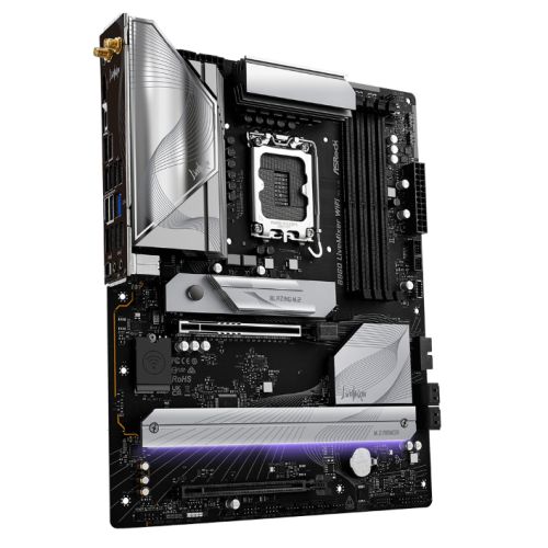 Asrock B860 LIVEMIXER WIFI, Intel B860, 1851, ATX, 4 DDR5, HDMI, DP, TB4, Wi-Fi 6E, 2.5G LAN, RGB, 3x M.2-1