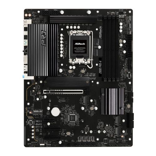 Asrock Z890 PRO-A, Intel Z890, 1851, ATX, 4 DDR5, HDMI, DP, TB4, 2.5G LAN, 4x M.2-0