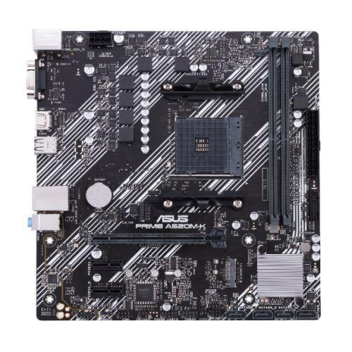 Asus PRIME A520M-K, AMD A520, AM4, Micro ATX, 2 DDR4, VGA, HDMI, M.2-0