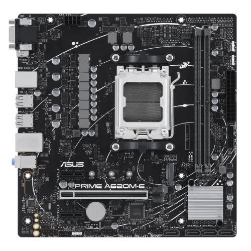 Asus PRIME A620M-E-CSM - Corporate Stable Model, AMD A620, AM5, Micro ATX, 2 DDR5, VGA, HDMI, DP, GB LAN, PCIe4, 1x M.2-0