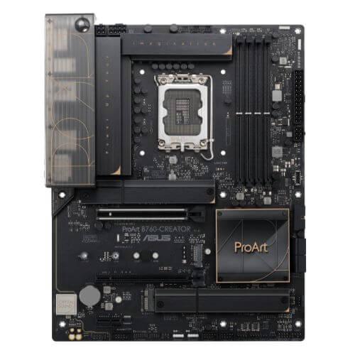 Asus PROART B760-CREATOR, Intel B760, 1700, ATX, 4 DDR5, HDMI, DP, 2.5G LAN, PCIe5, 3x M.2, Creator Hub-0