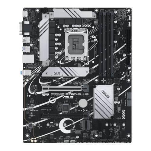 Asus PRIME B760-PLUS, Intel B760, 1700, ATX, 4 DDR5, VGA, HDMI, DP, 2.5G LAN, PCIe5, 3x M.2-0