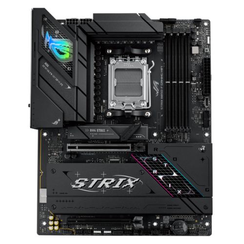 Asus ROG STRIX B850-F GAMING WIFI, AMD B850, AM5, ATX, 4 DDR5, HDMI, DP, Wi-Fi 7, 2.5G LAN, RGB, 4x M.2-0