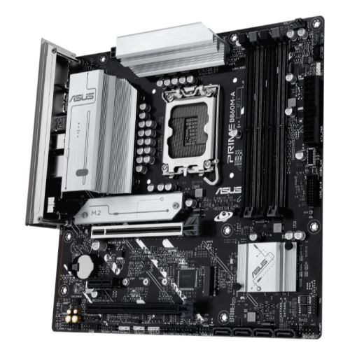 Asus PRIME B860M-A-CSM - Corporate Stable Model, Intel B860, 1851, Micro ATX, 4 DDR5, HDMI, 2 DP, 2.5G LAN, 2x M.2-2