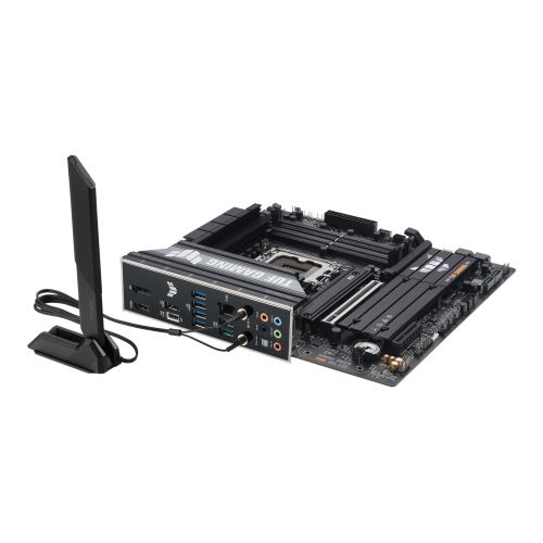 Asus TUF GAMING B860M-PLUS WIFI, Intel B860, 1851, Micro ATX, 4 DDR5, HDMI, DP, USB 20Gbps, Wi-Fi 7, 2.5G LAN, 3x M.2-4