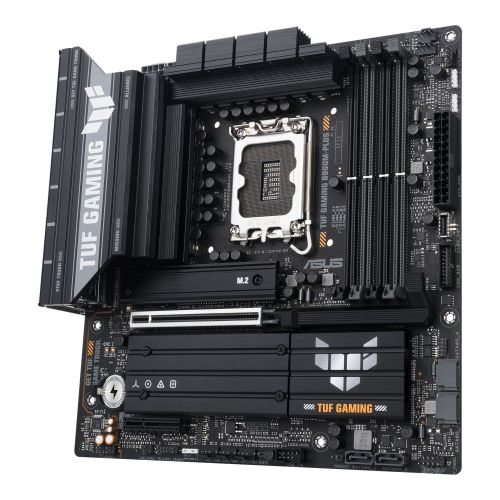 Asus TUF GAMING B860M-PLUS, Intel B860, 1851, Micro ATX, 4 DDR5, HDMI, DP, USB 20Gbps, 2.5G LAN, 3x M.2-2