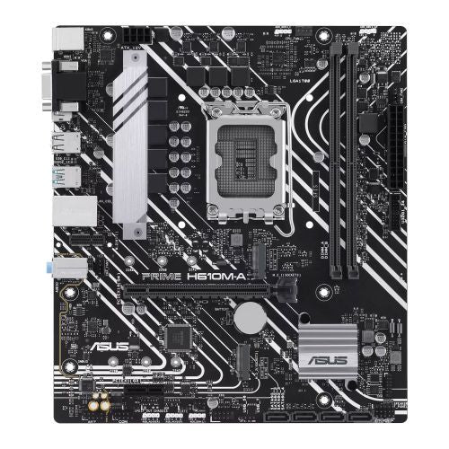 Asus PRIME H610M-A-CSM - Corporate Stable Model, Intel H610, 1700, Micro ATX, 2 DDR5, VGA, HDMI, DP, 2x M.2-0