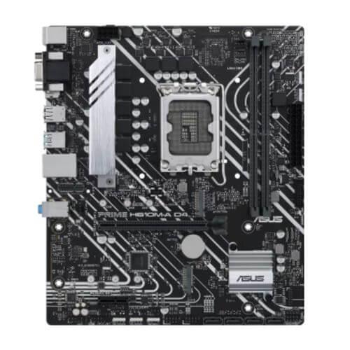 Asus PRIME H610M-A D4 CSM - Corporate Stable Model, Intel H610, 1700, Micro ATX, 2 DDR4, VGA, HDMI, DP, PCIe4, 2x M.2-0