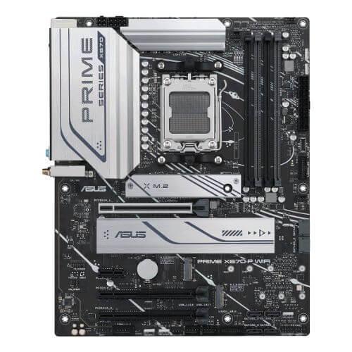 Asus PRIME X670-P WIFI, AMD X670, AM5, ATX, 4 DDR5, HDMI, DP, Wi-Fi 6, 2.5G LAN, PCIe4, 3x M.2-0