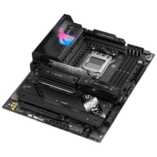 Asus ROG STRIX X870E-E GAMING WIFI, AMD X870E, AM5, ATX, 4 DDR5, HDMI, 2 USB4, Wi-Fi 7, 5G LAN, PD 30W, RGB, 5x M.2-2