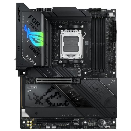 Asus ROG STRIX X870-F GAMING WIFI, AMD X870, AM5, ATX, 4 DDR5, HDMI, DP, 2 USB4, Wi-Fi 7, 2.5G LAN, PD 30W, RGB, 4x M.2-0