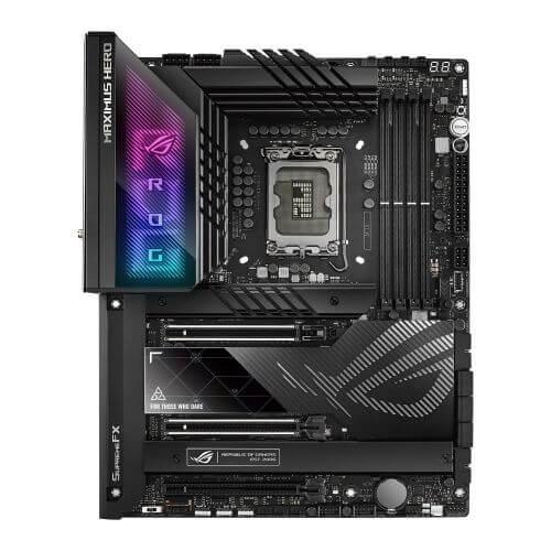 Asus ROG MAXIMUS Z790 HERO, Intel Z790, 1700, ATX, 4 DDR5, HDMI, 2 Thunderbolt, Wi-Fi 6E, 2.5G LAN, PCIe5, Hyper M.2 Card, RGB, 5x M.2-0