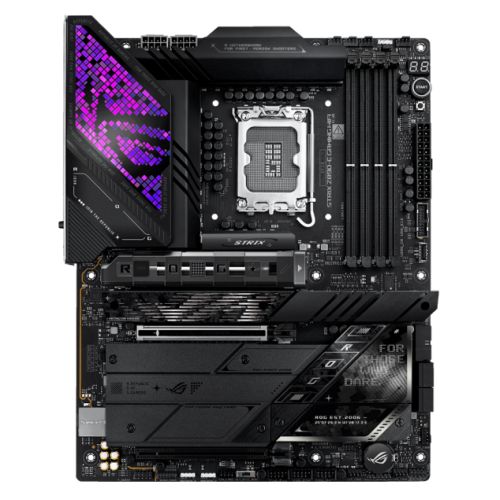 Asus ROG STRIX Z890-E GAMING WIFI, Intel Z890, 1851, ATX, 4 DDR5, HDMI, DP, 2 TB4, Wi-Fi 7, 5G LAN, PD 30W, RGB, 7x M.2-0