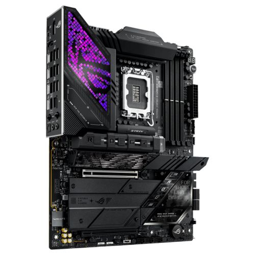 Asus ROG STRIX Z890-E GAMING WIFI, Intel Z890, 1851, ATX, 4 DDR5, HDMI, DP, 2 TB4, Wi-Fi 7, 5G LAN, PD 30W, RGB, 7x M.2-1