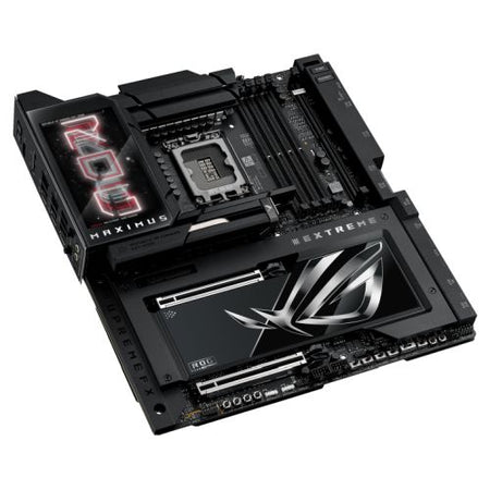 Asus ROG MAXIMUS Z890 EXTREME, Intel Z890, 1851, EATX, 4 DDR5, HDMI, 2 TB5, Wi-Fi 7, 10G & 2.5G LAN, ROG Q-DIMM.2 Card, LCD Screen, 6x M.2-3