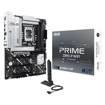 Asus PRIME Z890-P WIFI, Intel Z890, 1851, ATX, 4 DDR5, HDMI, DP, TB4, Wi-Fi 7, 2.5G LAN, 4x M.2-5