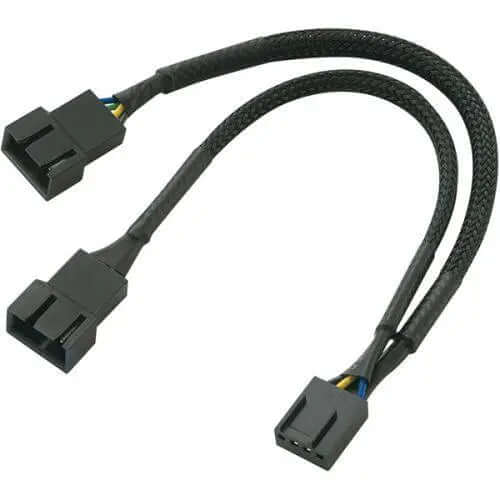 Akasa PWM Fan Splitter Cable, 2 PWM Fans from Single PWM Header, 15cm £ 2.54 X-Case