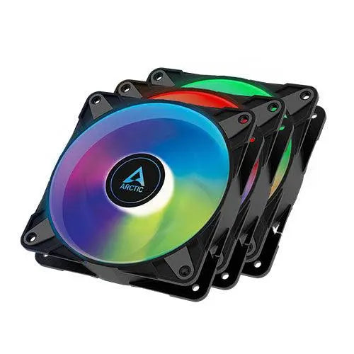 Arctic P12 12cm Pressure Optimised PWM PST ARGB 0dB Case Fans x3, £ 30.46 X-Case