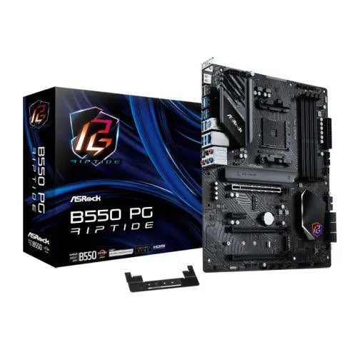 Asrock B550 PHANTOM GAMING RIPTIDE, AMD B550, AM4, ATX, 4 DDR4, HDMI, £ 89.13 X-Case