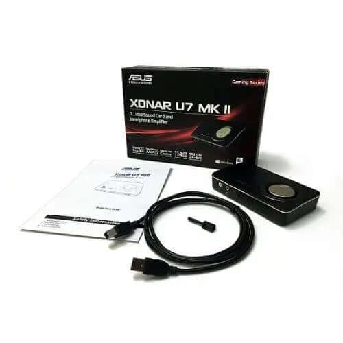 Asus XONAR U7 MKII 7.1 7.1 USB DAC with Headphone Amplifier, USB, £ 66.72 X-Case