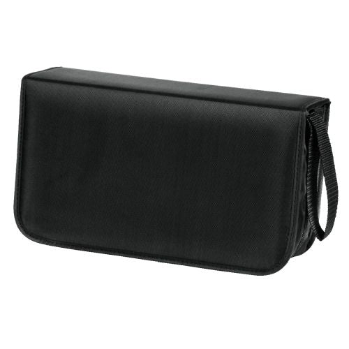 Hama CD/DVD/Blu-Ray Disc Wallet, Up to 120 Discs, Black-0