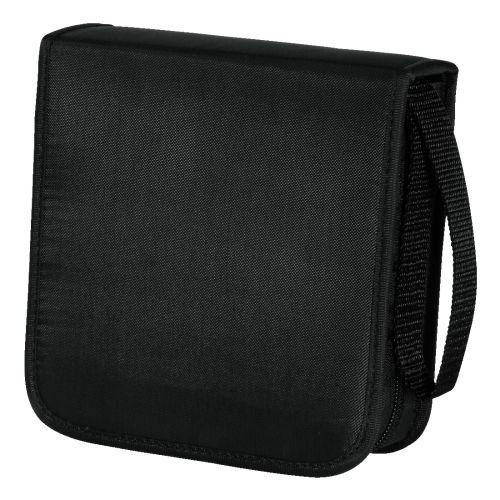 Hama CD/DVD/Blu-Ray Disc Wallet, Up to 40 Discs, Black-0