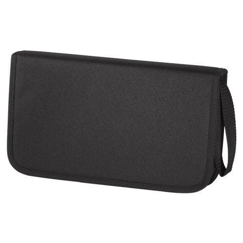 Hama CD/DVD/Blu-Ray Disc Wallet, Up to 64 Discs, Black-0