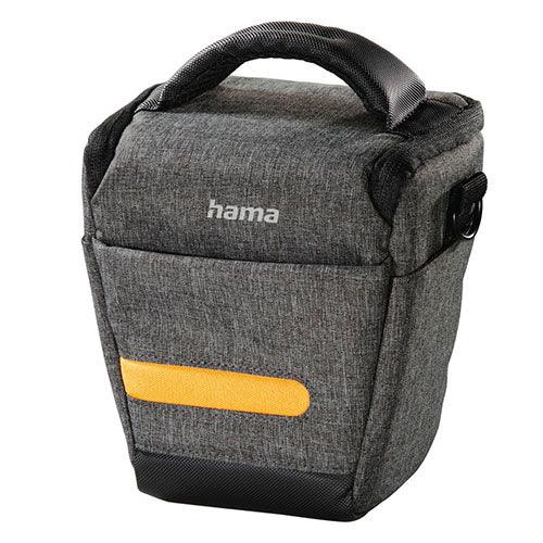 Hama Terra 110 Colt Camera Case, Belt Loop, Shoulder Strap, Grey, 16 x 10 x 16cm Compartment-0