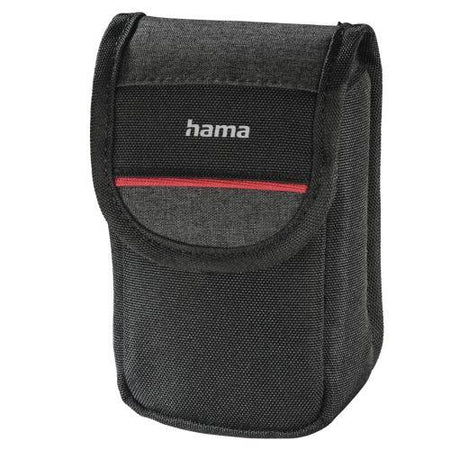 Hama Valletta 60L Compact Camera Case, Belt Loop, Black, 6 x 4 x 11 cm Compartment-0