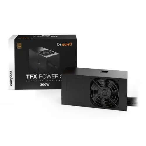 Be Quiet! 300W TFX Power 3 PSU, Small Form Factor, 80+ Bronze, PCIe, £ 40.84 X-Case