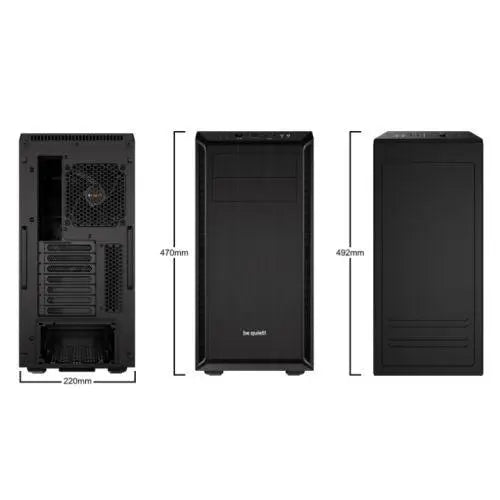 Be Quiet! Pure Base 600 Gaming Case, ATX, No PSU, 2 x Pure Wings 2 £ 69.94 X-Case