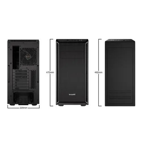 Be Quiet! Pure Base 600 Gaming Case, ATX, No PSU, 2 x Pure Wings 2 £ 70.22 X-Case