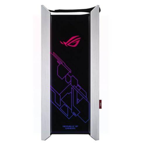 Asus ROG Strix Helios RGB White Gaming Case w/ Tempered Glass Windows, E-ATX, GPU Braces, USB-C, Fan/RGB Controls, Carry Handles-3