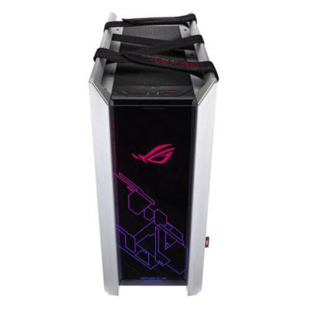 Asus ROG Strix Helios RGB White Gaming Case w/ Tempered Glass Windows, E-ATX, GPU Braces, USB-C, Fan/RGB Controls, Carry Handles-5