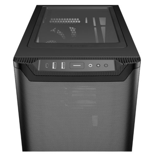 Be Quiet! Pure Base 501 Airflow Gaming Case, ATX, Compact Design, 2 Pure Wings 3 Fans, High Airflow Front & Top, USB-C, Black-5