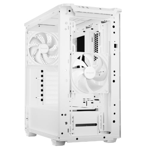 Be Quiet! Pure Base 501 Airflow Gaming Case, ATX, Compact Design, 2 Pure Wings 3 Fans, High Airflow Front & Top, USB-C, White-4