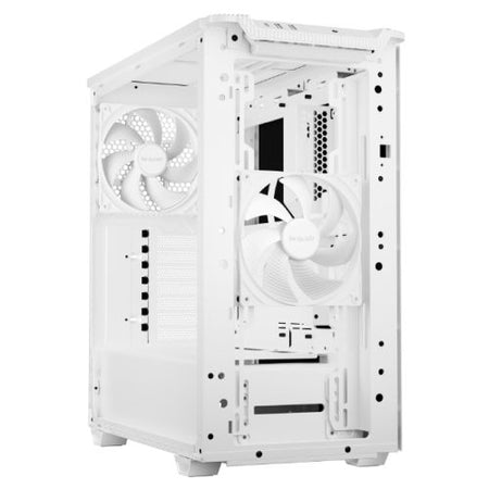 Be Quiet! Pure Base 501 Airflow Window Gaming Case, ATX w/ Glass Side, Compact Design, 2 Pure Wings 3 Fans, High Airflow Front & Top, USB-C, White-4