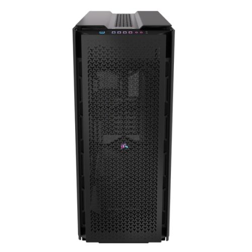 Corsair iCUE LINK 9000D RGB Airflow Gaming Case w/ Glass Side, E-ATX, Dual System, Up to 18 Fans, InfiniRail Fan Mounting, iCUE LINK Hub, USB-C,  Asus BTF Compatible, Black-1