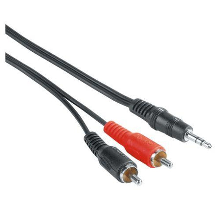 Hama 3.5mm Jack Plug to 2x RCA Plugs, 2 Metre-0